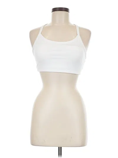 Pre-owned Assorted Brands Tank Top Ivory Halter Neckline Tops In White