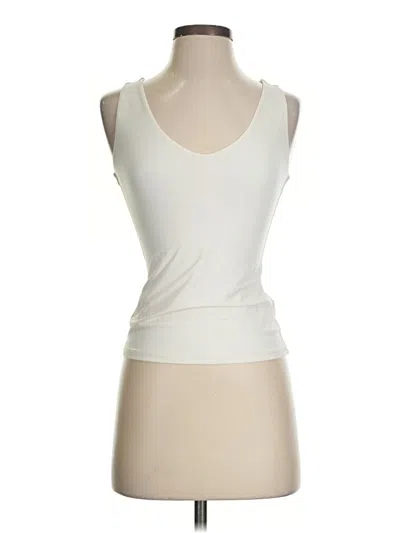 Pre-owned Assorted Brands Tank Top Ivory Strapless Neckline Tops