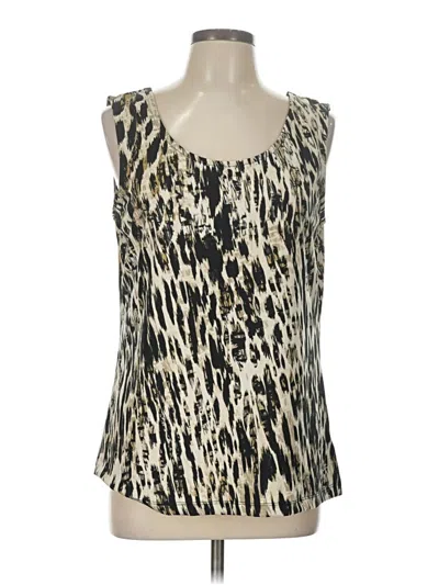 Pre-owned Assorted Brands Tank Top Ivory Strapless Neckline Tops