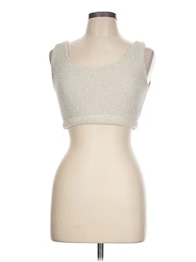 Pre-owned Assorted Brands Tank Top Ivory Strapless Neckline Tops
