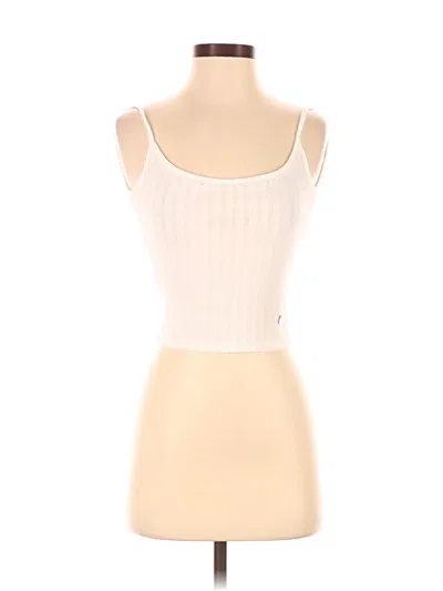 Pre-owned Assorted Brands Tank Top Ivory Strapless Neckline Tops