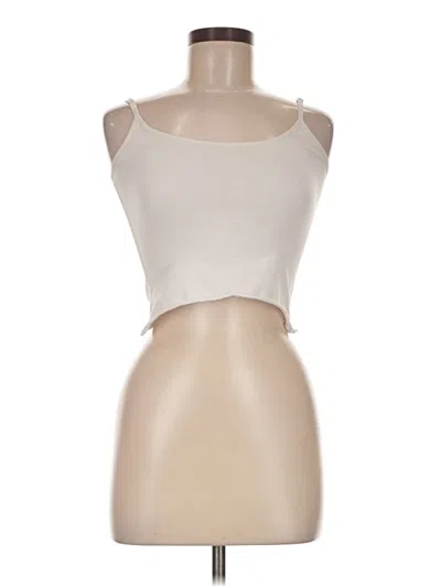 Pre-owned Assorted Brands Tank Top Ivory Strapless Neckline Tops