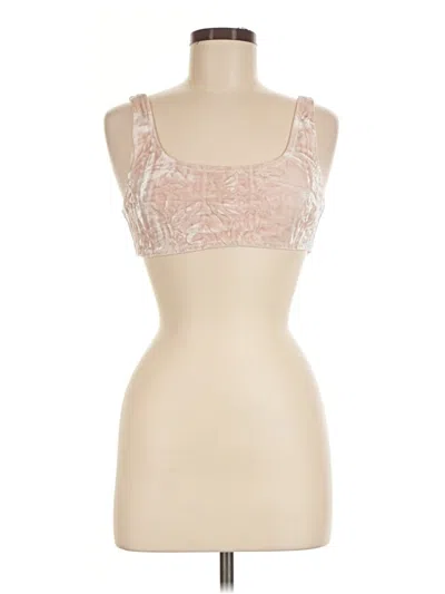 Pre-owned Assorted Brands Tank Top Ivory Strapless Neckline Tops