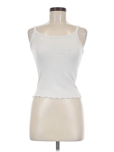 Pre-owned Assorted Brands Tank Top Ivory Strapless Neckline Tops