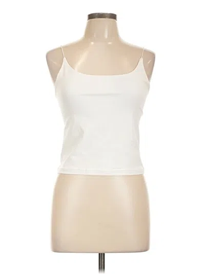 Pre-owned Assorted Brands Tank Top Ivory Strapless Neckline Tops In White