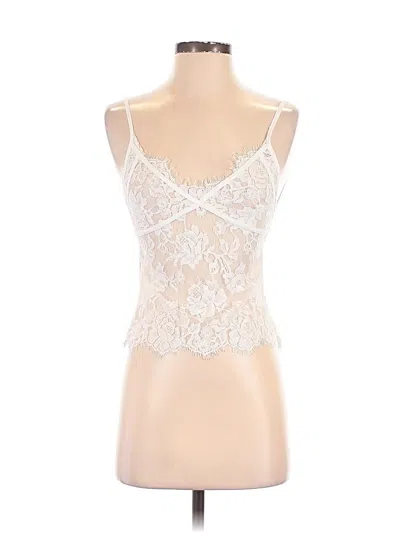 Pre-owned Assorted Brands Tank Top Ivory Sweetheart Neckline Tops