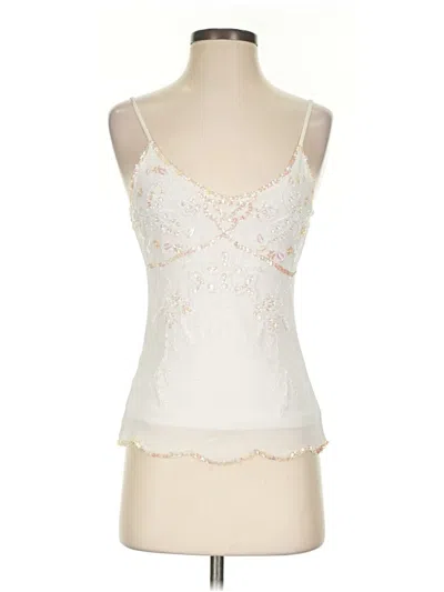 Pre-owned Assorted Brands Tank Top Ivory Sweetheart Neckline Tops