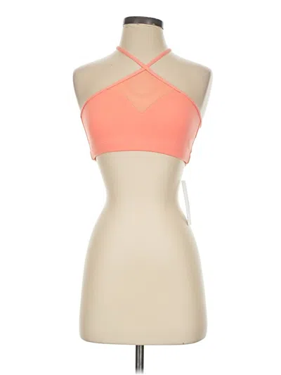 Assorted Brands Tank Top Orange Halter Neckline Tops