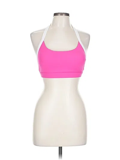 Pre-owned Assorted Brands Tank Top Pink Halter Neckline Tops