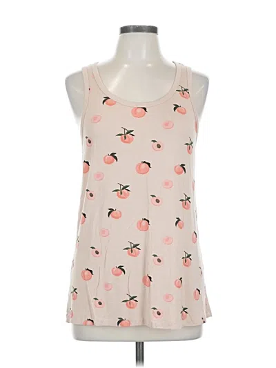 Pre-owned Assorted Brands Tank Top Pink Halter Neckline Tops