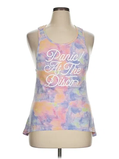 Pre-owned Assorted Brands Tank Top Pink Halter Neckline Tops