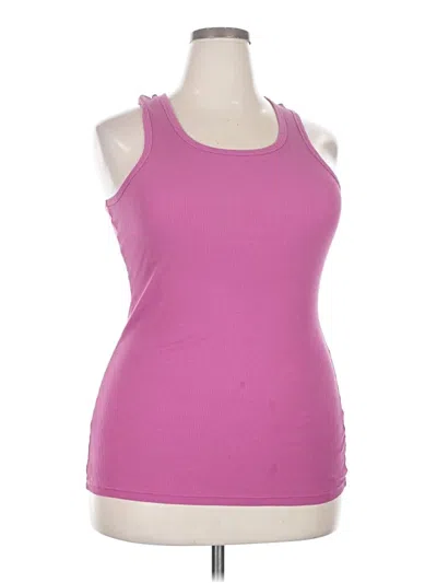 Pre-owned Assorted Brands Tank Top Pink Halter Neckline Tops