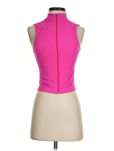 Pre-owned Assorted Brands Tank Top Pink Halter Neckline Tops