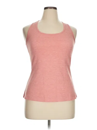 Pre-owned Assorted Brands Tank Top Pink Halter Neckline Tops
