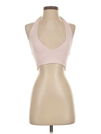 Pre-owned Assorted Brands Tank Top Pink Halter Neckline Tops