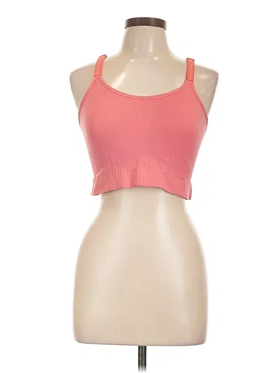 Pre-owned Assorted Brands Tank Top Pink Halter Neckline Tops