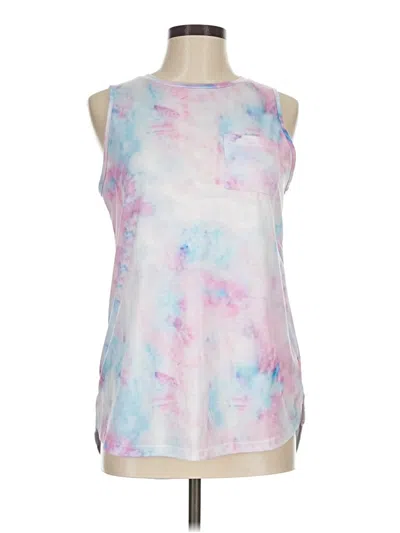 Pre-owned Assorted Brands Tank Top Pink Halter Neckline Tops