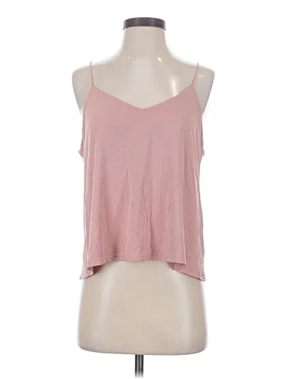Pre-owned Assorted Brands Tank Top Pink Halter Neckline Tops