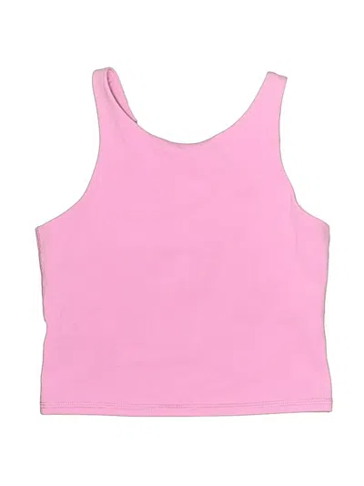 Pre-owned Assorted Brands Kids' Tank Top Pink Halter Neckline Tops