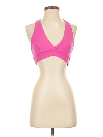 Pre-owned Assorted Brands Tank Top Pink Halter Neckline Tops
