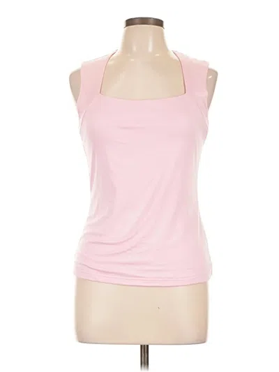 Pre-owned Assorted Brands Tank Top Pink Halter Neckline Tops