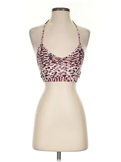 Pre-owned Assorted Brands Tank Top Pink Halter Neckline Tops
