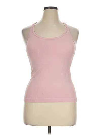 Pre-owned Assorted Brands Tank Top Pink Halter Neckline Tops