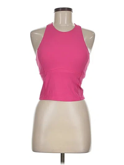 Pre-owned Assorted Brands Tank Top Pink Halter Neckline Tops
