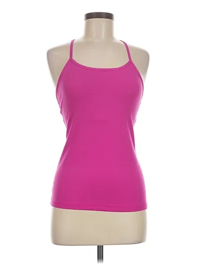 Pre-owned Assorted Brands Tank Top Pink Halter Neckline Tops