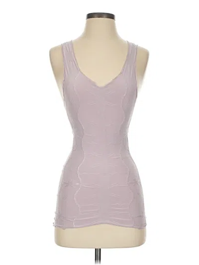 Pre-owned Assorted Brands Tank Top Pink Plunge Neckline Tops