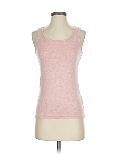 Pre-owned Assorted Brands Tank Top Pink Strapless Neckline Tops