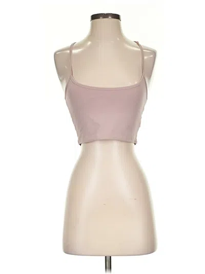 Pre-owned Assorted Brands Tank Top Pink Strapless Neckline Tops