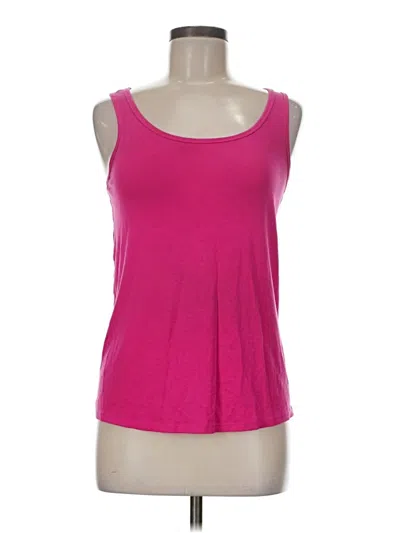 Pre-owned Assorted Brands Tank Top Pink Strapless Neckline Tops