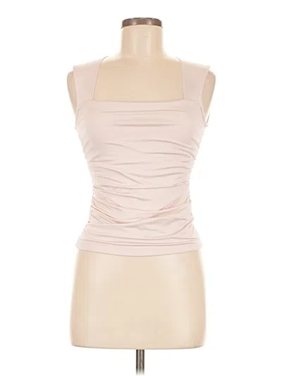 Pre-owned Assorted Brands Tank Top Pink Strapless Neckline Tops