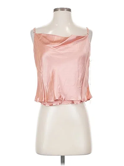Assorted Brands Tank Top Pink Strapless Neckline Tops