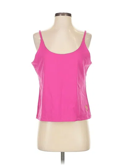 Pre-owned Assorted Brands Tank Top Pink Strapless Neckline Tops