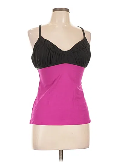 Pre-owned Assorted Brands Tank Top Pink Strapless Neckline Tops