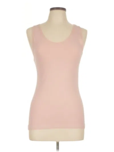 Pre-owned Assorted Brands Tank Top Pink Strapless Neckline Tops