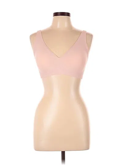 Pre-owned Assorted Brands Tank Top Pink Strapless Neckline Tops