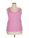 Assorted Brands Tank Top Pink Sweetheart Neckline Tops In Pink