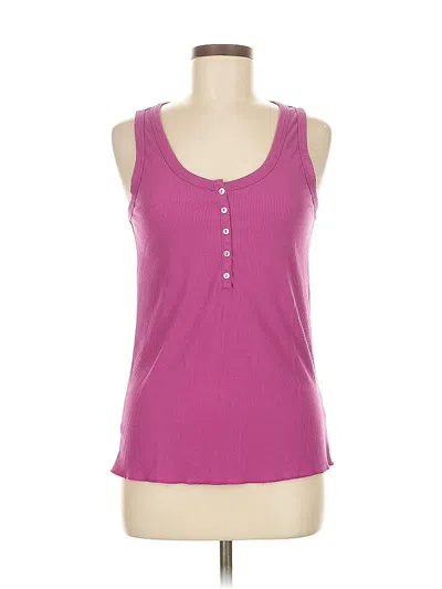 Pre-owned Assorted Brands Tank Top Pink Sweetheart Neckline Tops