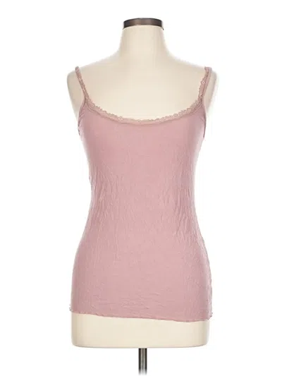 Pre-owned Assorted Brands Tank Top Pink Sweetheart Neckline Tops