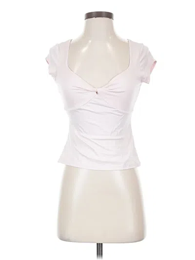 Pre-owned Assorted Brands Tank Top Pink Sweetheart Neckline Tops