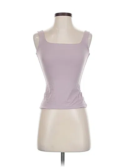 Pre-owned Assorted Brands Tank Top Purple Strapless Neckline Tops