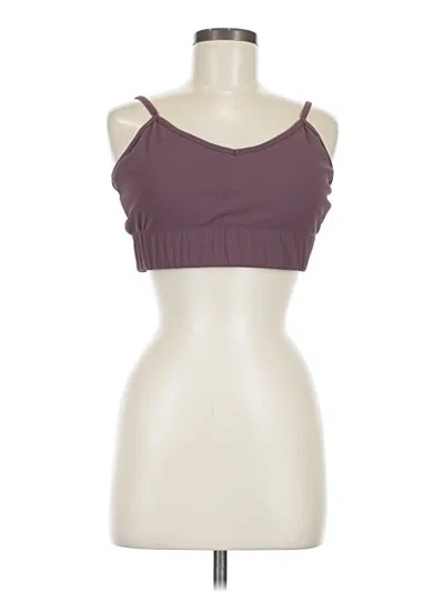 Pre-owned Assorted Brands Tank Top Purple Strapless Neckline Tops