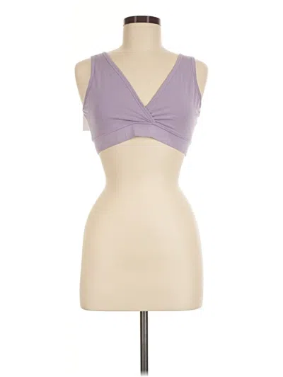 Assorted Brands Tank Top Purple Strapless Neckline Tops