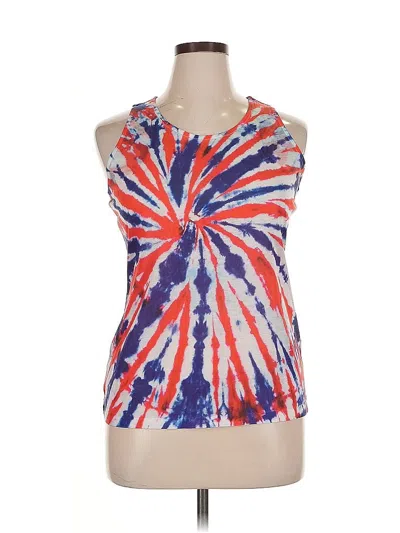 Pre-owned Assorted Brands Tank Top Red Halter Neckline Tops