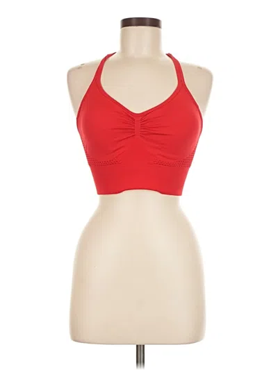 Pre-owned Assorted Brands Tank Top Red Halter Neckline Tops