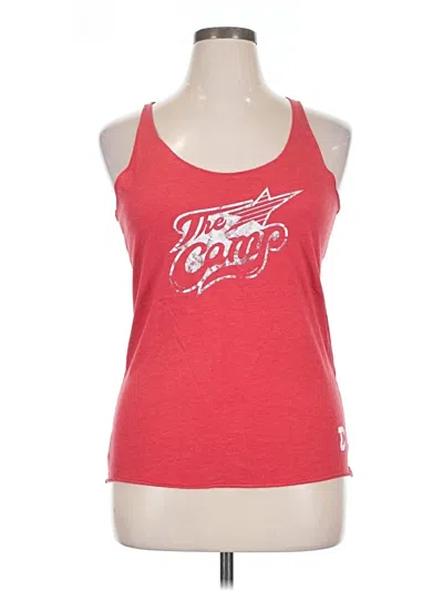 Pre-owned Assorted Brands Tank Top Red Halter Neckline Tops