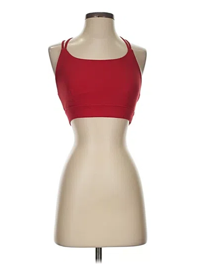 Pre-owned Assorted Brands Tank Top Red Halter Neckline Tops